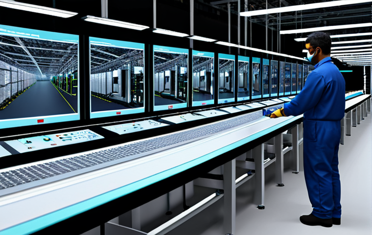 디지털 트윈과 ERP 시스템의 통합 방안 - Modern Office Integration**

"A diverse team of business professionals collaborating around a large ...