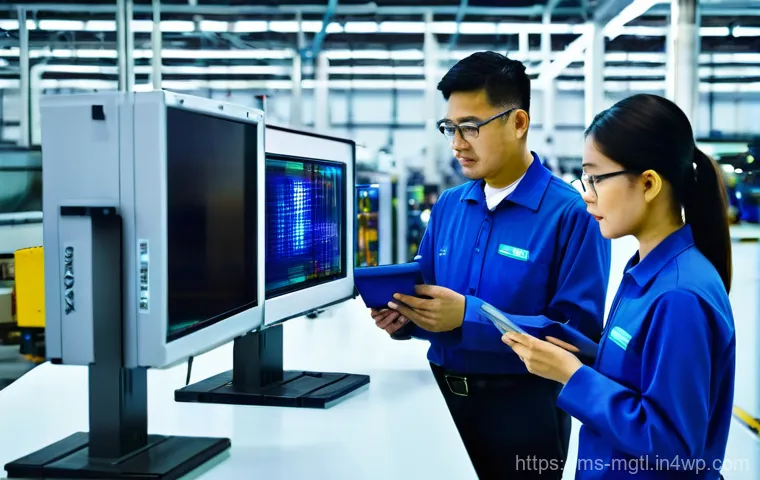 디지털 트윈 도입 시 고려해야 할 요소 - **Prompt 1: The Nexus of Data Quality and Integration in a Malaysian Factory**
"A clean, well-li...