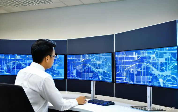 디지털 트윈 도입 시 고려해야 할 요소 - **Prompt 1: The Nexus of Data Quality and Integration in a Malaysian Factory**
    "A clean, well-li...