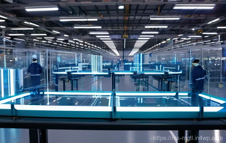 산업 4 0 시대의 디지털 트윈 역할 - **Prompt 1: Digital Twin in a Malaysian Smart Factory**
A futuristic, highly automated factory f...